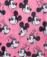 Disney Big Girls Mickey and Minnie Plush Lounge Pant