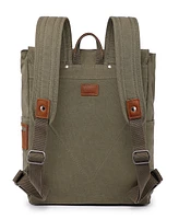 Tsd Brand Sunny Trail Canvas Backpack Handbag