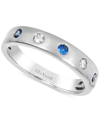 Le Vian Anywear Everywear Blueberry Sapphire (1/6 ct. t.w.) or Pink & White (1/10 Ring 14k Honey Gold (a