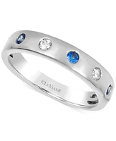 Le Vian Anywear Everywear Blueberry Sapphire (1/6 ct. t.w.) or Pink & White (1/10 Ring 14k Honey Gold (a