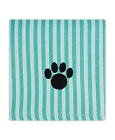 Bone Dry Microfiber Stripe Paw Pet Towel 41x23.5-inch