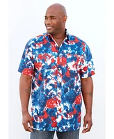 KingSize Men's Big & Tall Short Sleeve American Sport Shirt