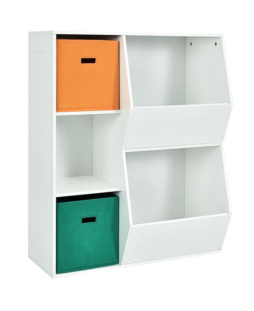 Gouun Kids Toy Storage Cabinet Shelf Organizer