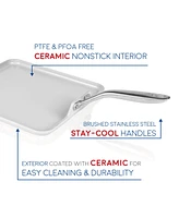 Techef CeraTerra - 11 Inch Griddle Pan