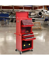 Gouun 6 Drawers Tool Chest with Heightening Cabinet
