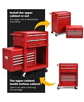 Gouun 6-Drawer Tool Chest with Heightening Cabinet