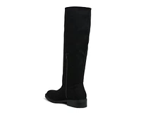 London Rag Chiru Round Toe Microfiber Calf Boots