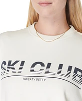 Sweaty Betty Women's Ski Club Graphic Print Sweatshirt