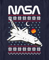 Fifth Sun Men's Nasa Shuttle Xmas Short Sleeve T-Shirt