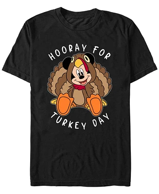 Fifth Sun Men's Gobble Mickey Short Sleeve T-Shirt