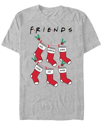 Fifth Sun Men's Friends Stockings Short Sleeve T-Shirt