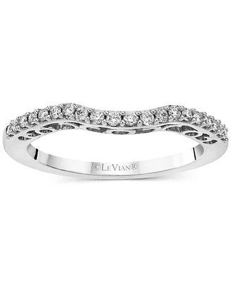 Le Vian Vanilla Diamond Curve Band (1/5 ct. t.w.) in 14k White Gold
