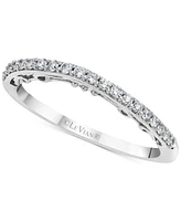 Le Vian Vanilla Diamond Wavy Band (1/6 ct. t.w.) in 14k White Gold