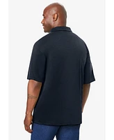 KingSize Men's Big & Tall No Sweat Polo