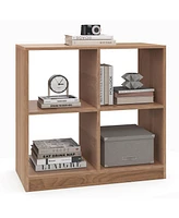 Gouun 4-Cube Kids Bookcase with Open Shelves