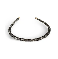 Thin All that Glitters Headband - Black