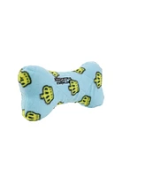 Mighty Medium Bone Blue, 2 Pack, Durable Squeaky Dog Toy