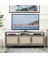 Gouun Universal Tv Stand Entertainment Media Center for Tv's up to 65 Inch