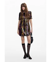 Desigual Women's Sequin short dress