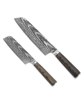 Bobby Flay x GreenPan 2-Piece Santoku Knife Set