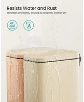 Slickblue Bathroom Trash Can with Lid for Odor Control and Clean Space