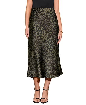 Cupshe Women's Leopard Print High Waist Skirt