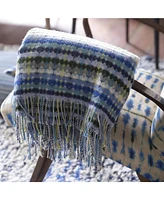 Designers Guild Marano Cobalt Wool Throw