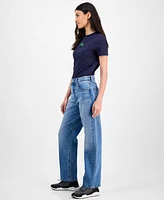 Calvin Klein Jeans Women's 90s Loose-Fit Stretch