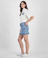 Calvin Klein Jeans Women's Denim Mini Skirt