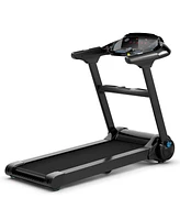 Gymax 2.25HP Electric Folding Fitness Treadmill w/App Heart Rate