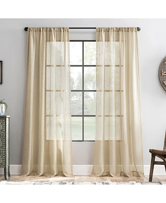 Archaeo Slub Textured Linen Blend Curtain