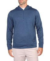 Tailorbyrd Men's Luxe Performance Fleece 1/4 Zip Hoodie