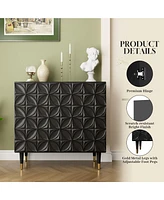 Boyel Living 2 Door Locker Accent Cabinet