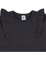 Gerber Baby Girls Long Sleeve Ruffle Dress