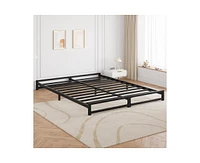 gaomon 6 Inch Queen Bed, Metal Platform Bed Frame with Steel Slats Support, Mattress Foundation, Easy Assembly