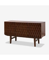 Hulala Home Joanna Mid-Century Modern 54'' Wide Sideboard with Adjustable Legs