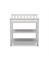 Slickblue Modern Baby's First 2-Shelf Changing Table with Wheels Portable and Convenient