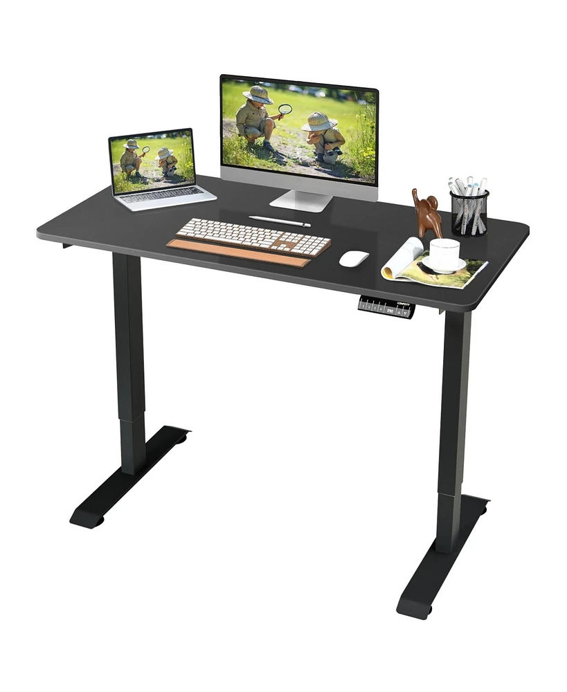 Gouun Electric Height Adjustable Standing Desk with Memory Controller