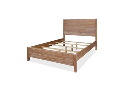 Slickblue FarmHome Solid Pine Platform Bed Queen