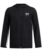 Under Armour Big Boys Rival Hooded Woven Jacket