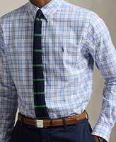 Polo Ralph Lauren Men's Classic-Fit Checked Stretch Poplin Shirt