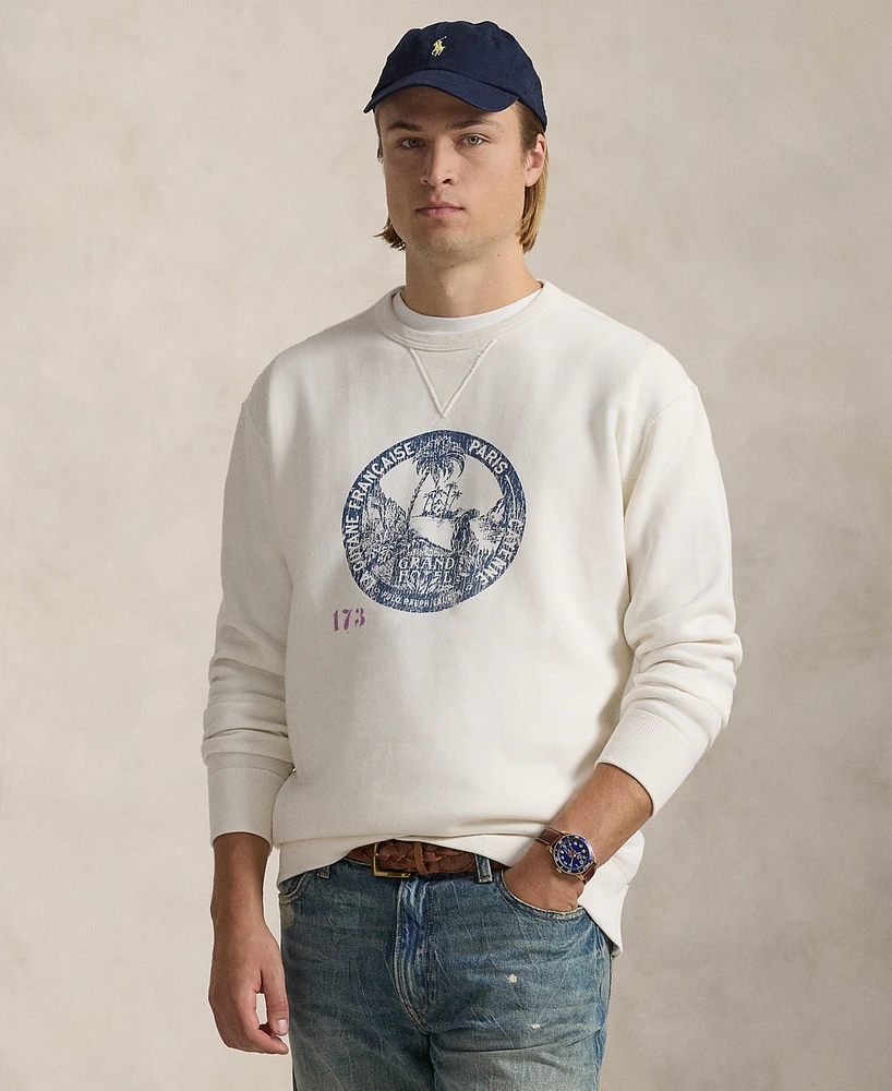 Polo Ralph Lauren Men's Big & Tall Print Fleece Sweatshirt