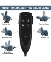 Mondawe Lift Recliner Chair Heat Massage Dual Motor Infinite