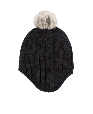 Heat Holders Kids Frigid Cosy Ear with Pom Hat