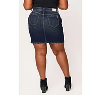 Slink Jeans Plus Denim Skirt