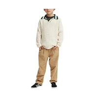 Cotton On Boys Preston Long Sleeve Knit Polo