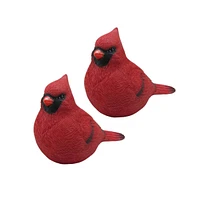 Fc Design "2-pc Gift Set" 6.75"W Red Cardinal Figurine Statue Ornament Home Room Office Decor and Perfect Gift Ideas for Housewarming, Holidays and Bi