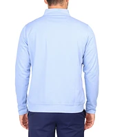 Tailorbyrd Men's Modal Quarter Zip w/Contrast Trim