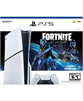 Sony PlayStation 5 Slim Disc Console - Fortnite Cobalt Star Bundle