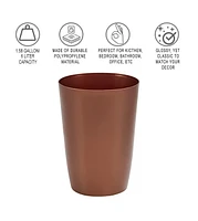 Florida Brands Small Trash Can with Open Top for Compact and Tight Spaces – 1.58 Gallon Capacity